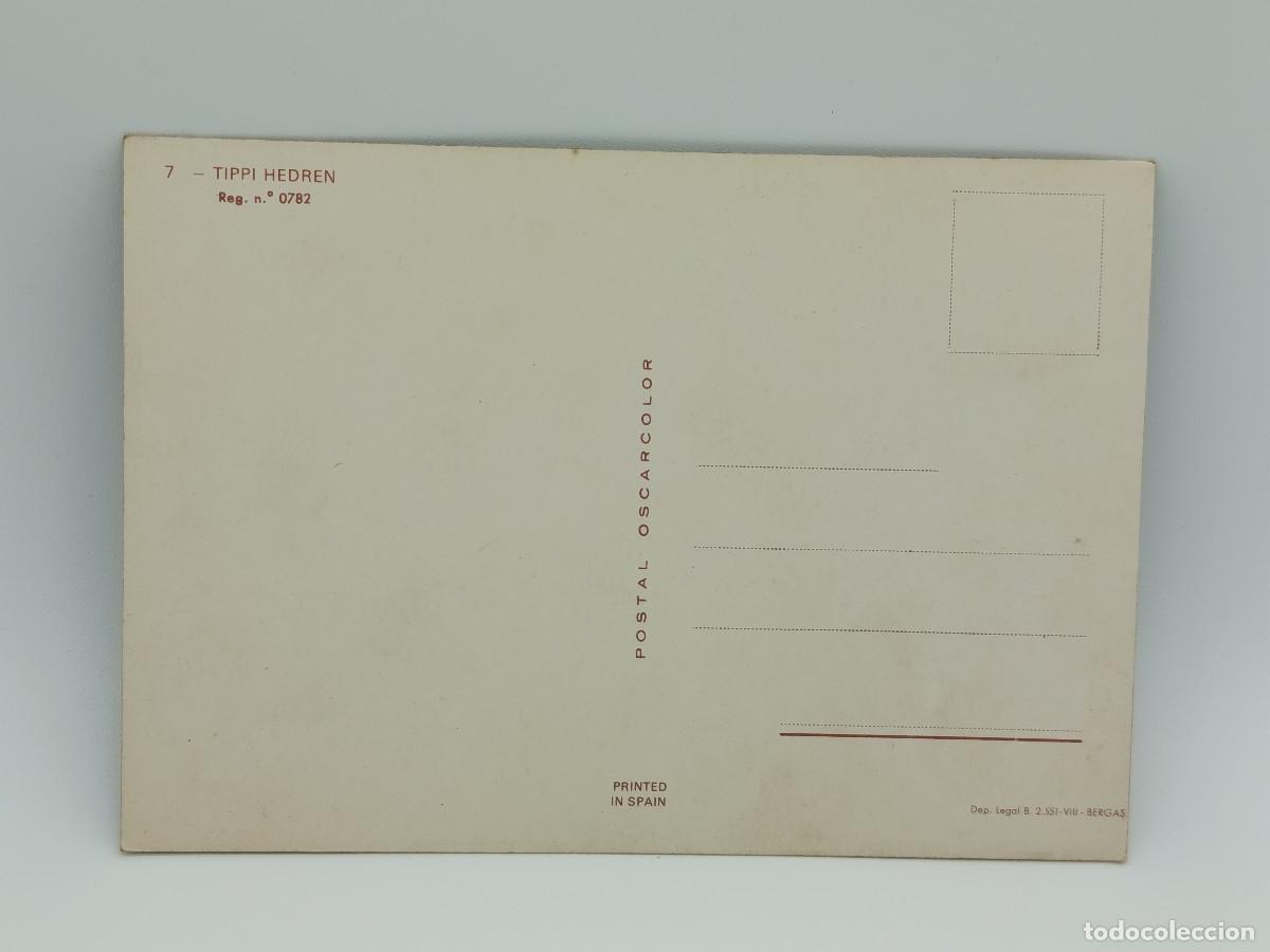 Postales: FOTOGRAFIA POSTAL ANTIGUA TIPPI HEDREN. PY - Foto 2