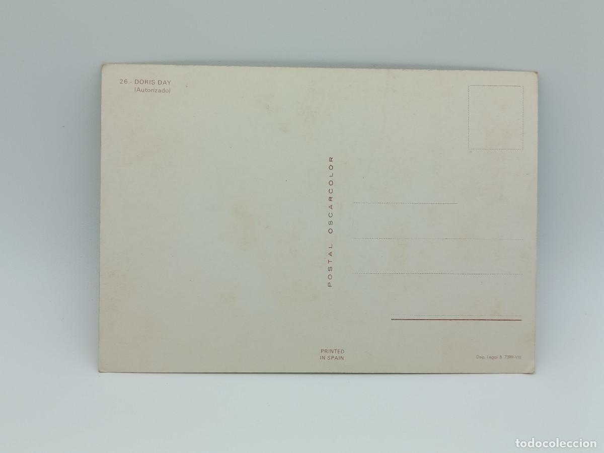 Postales: FOTOGRAFIA POSTAL ANTIGUA DORIS DAY. PY - Foto 2
