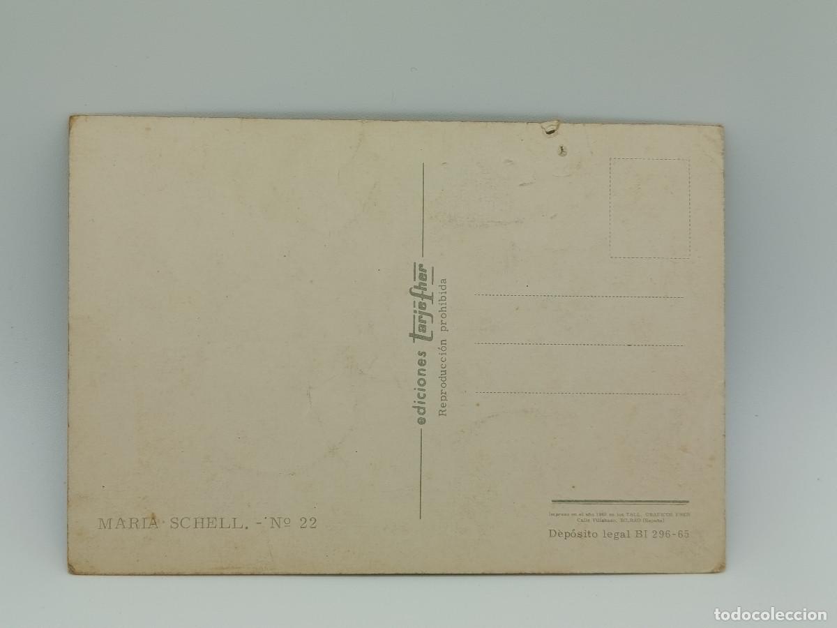 Postales: FOTOGRAFIA POSTAL ANTIGUA MARIA SCHELL. PY - Foto 2