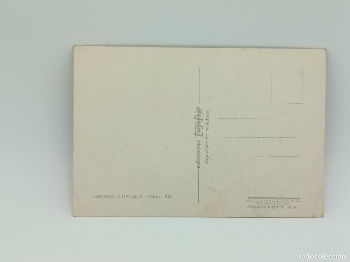 Postales: FOTOGRAFIA POSTAL ANTIGUA GEORGE CHAKIRIS. PY - Foto 2