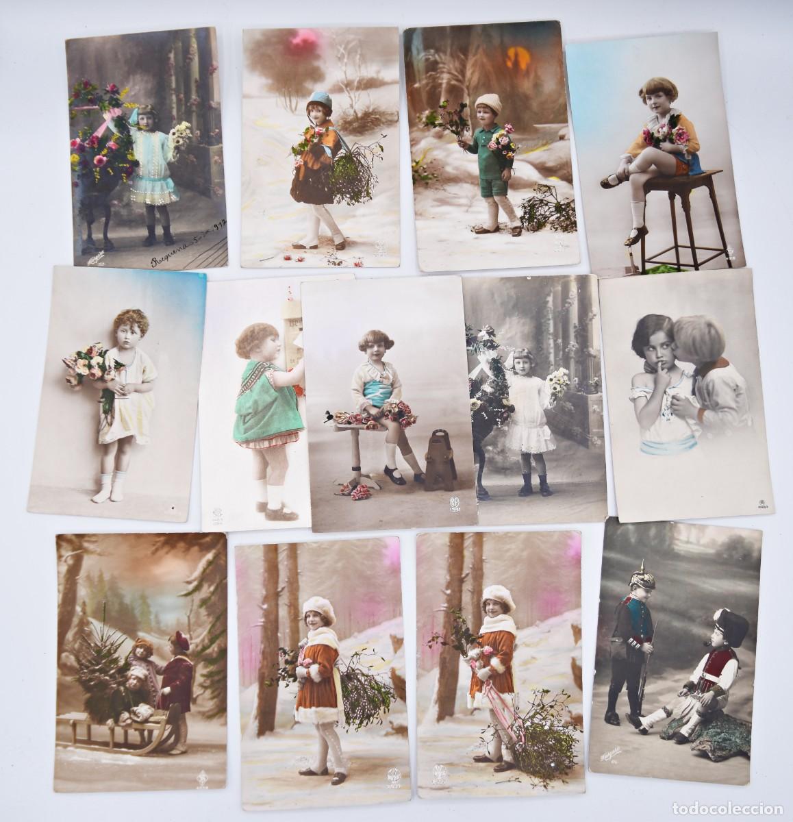 Postales: Postales antiguas - Lote de 13 - Foto 4