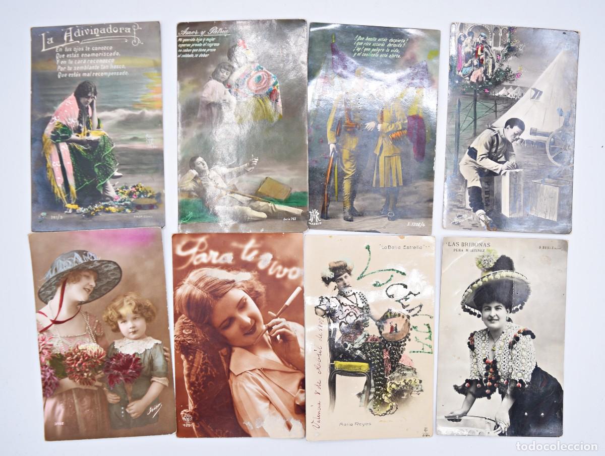 Postales: Postales antiguas - Lote de 8 - Foto 3
