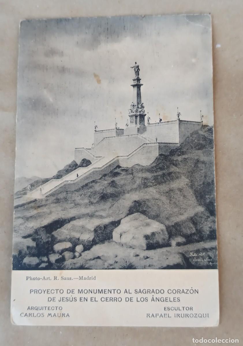 Postales: Fotograf&iacute;a tipo postal Cerro de los &Aacute;ngeles. Anterior a 1936