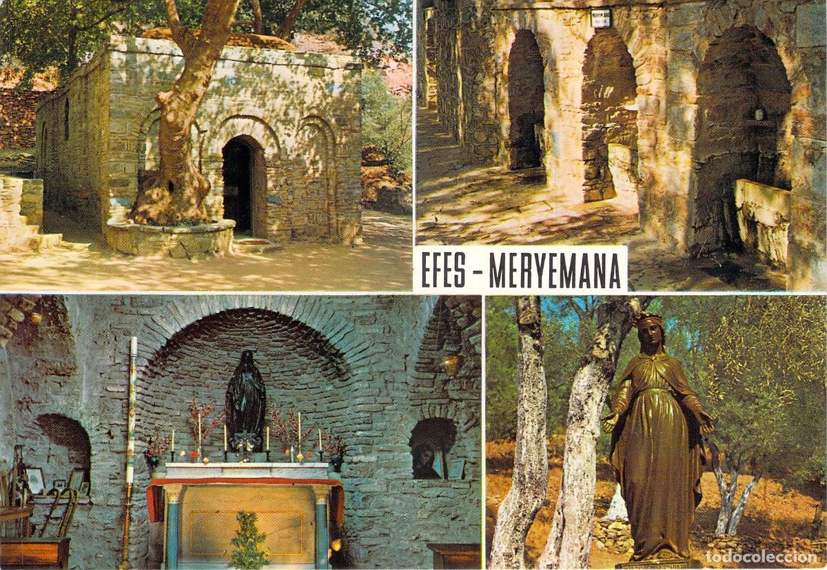 Postales: Postal Multivista de la Casa de la Virgen Mar&iacute;a en &Eacute;feso Turqu&iacute;a