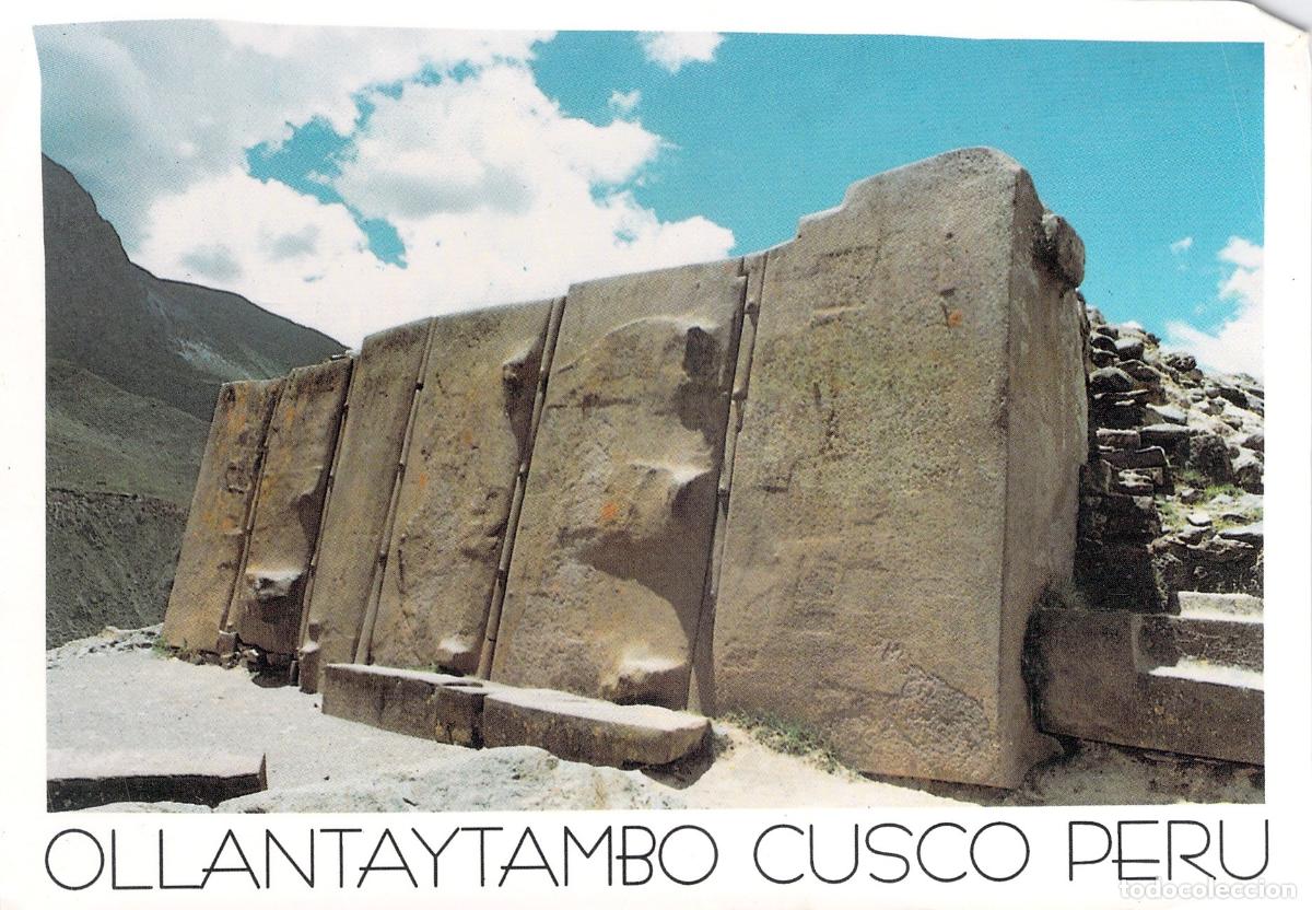 Postales: Postal Templo Solar Complejo Arqueol&oacute;gico Ollantaytambo Cusco - Foto 1