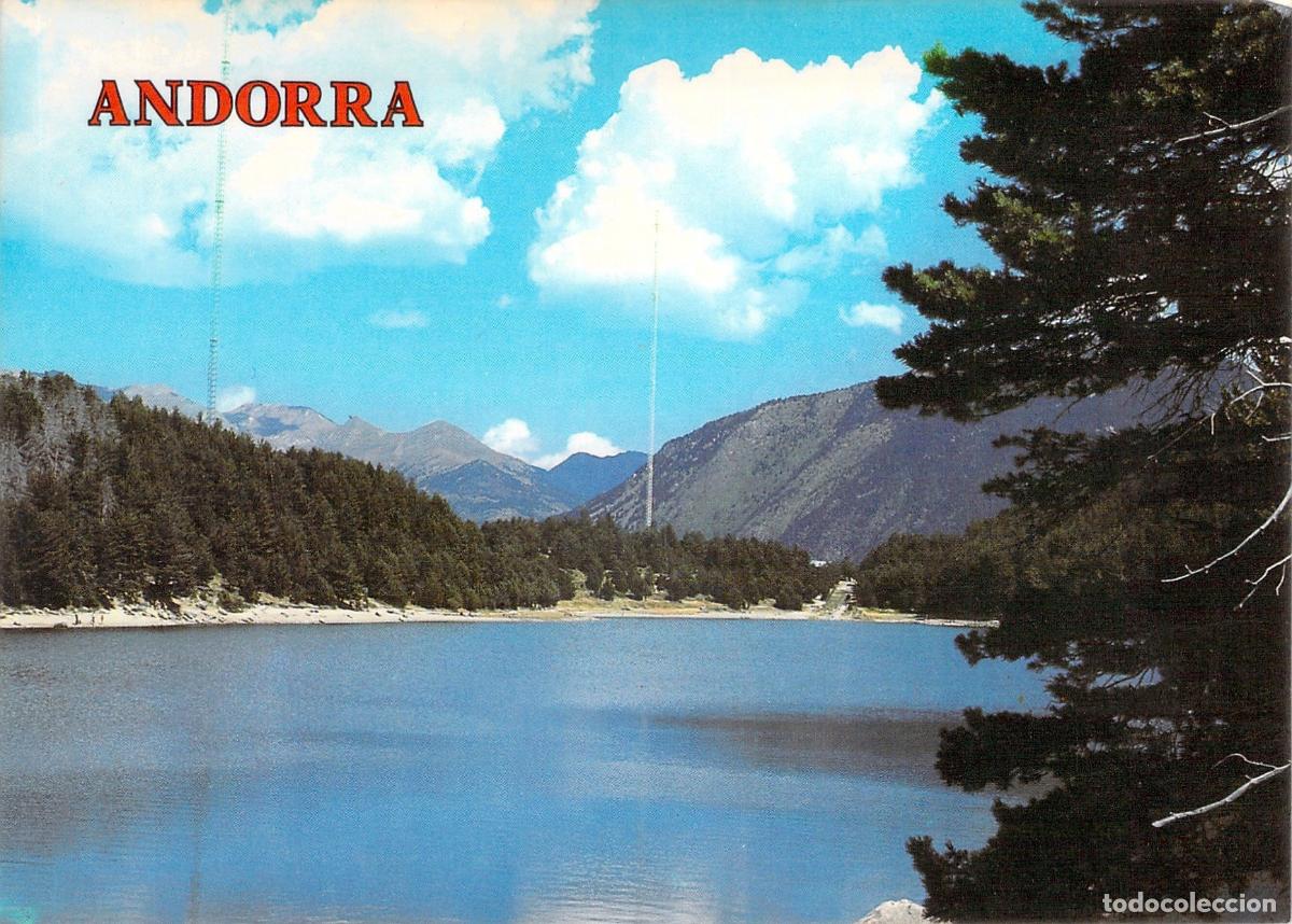 Postales: Postal Tur&iacute;stica de Andorra - Lago de Engolasters, Encamp - Foto 1
