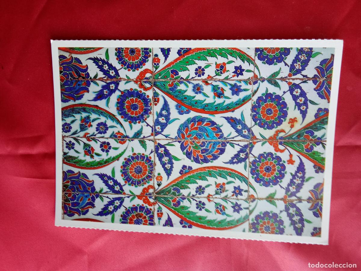 Cartoline: Postal Estanbul- Turkia decoraci&oacute;n de ceramica Papel.102