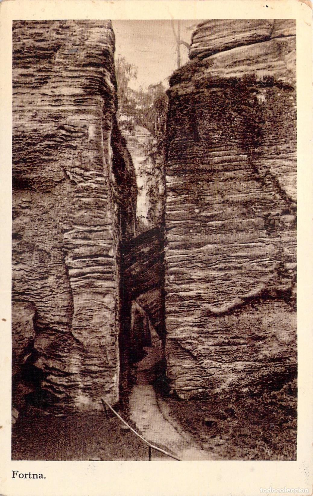Postkarten: Postal de Fortna en Prachovsk&eacute; Sk&aacute;ly, Česk&yacute; R&aacute;j