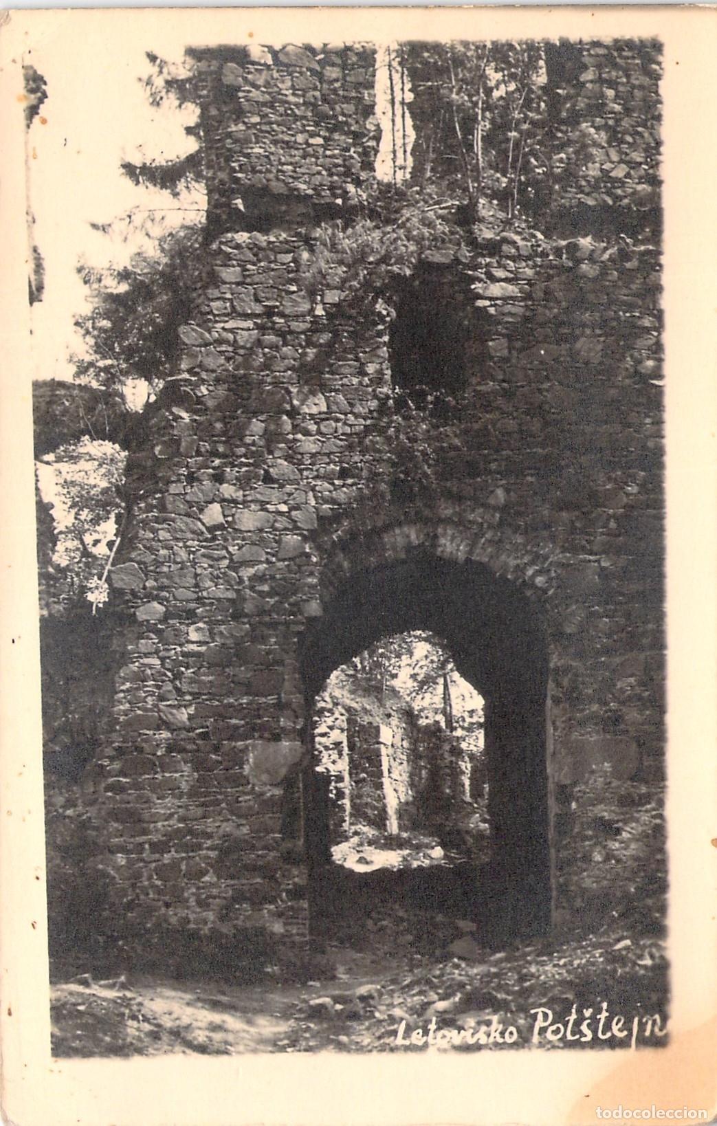 Postales: Postal de las Ruinas del Castillo de Pot&scaron;tejn - Foto 1