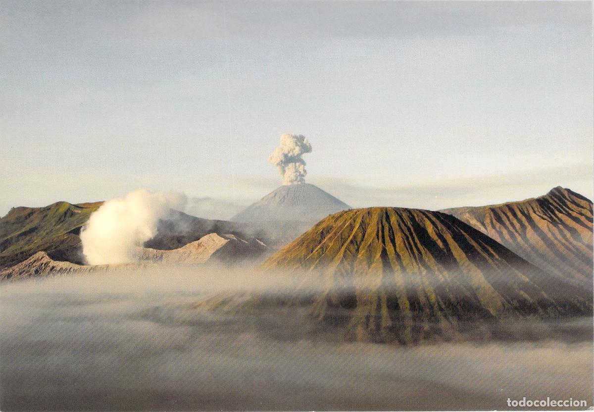 Postales: Postal Paisaje de Cr&aacute;teres Parque Nacional Bromo Semeru Java - Foto 1