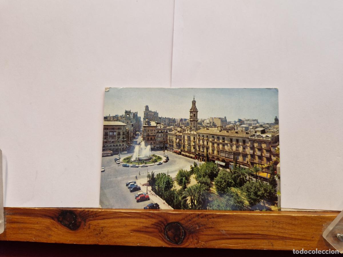 Postales: BONITA POSTAL CIRCULADA. VALENCIA. PLAZA REINA