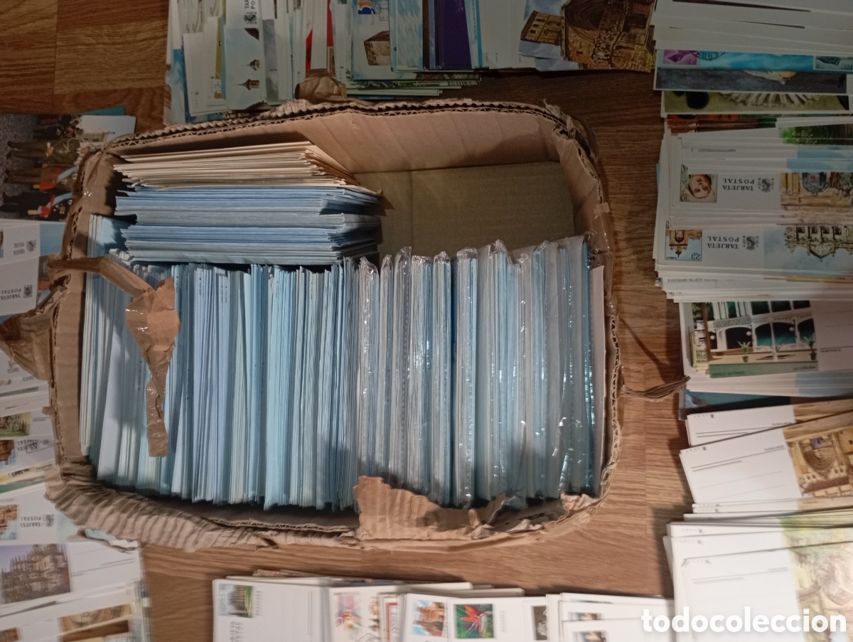 Postales: Gran lote 1500 aerogramas y tarjetas postales - Foto 4