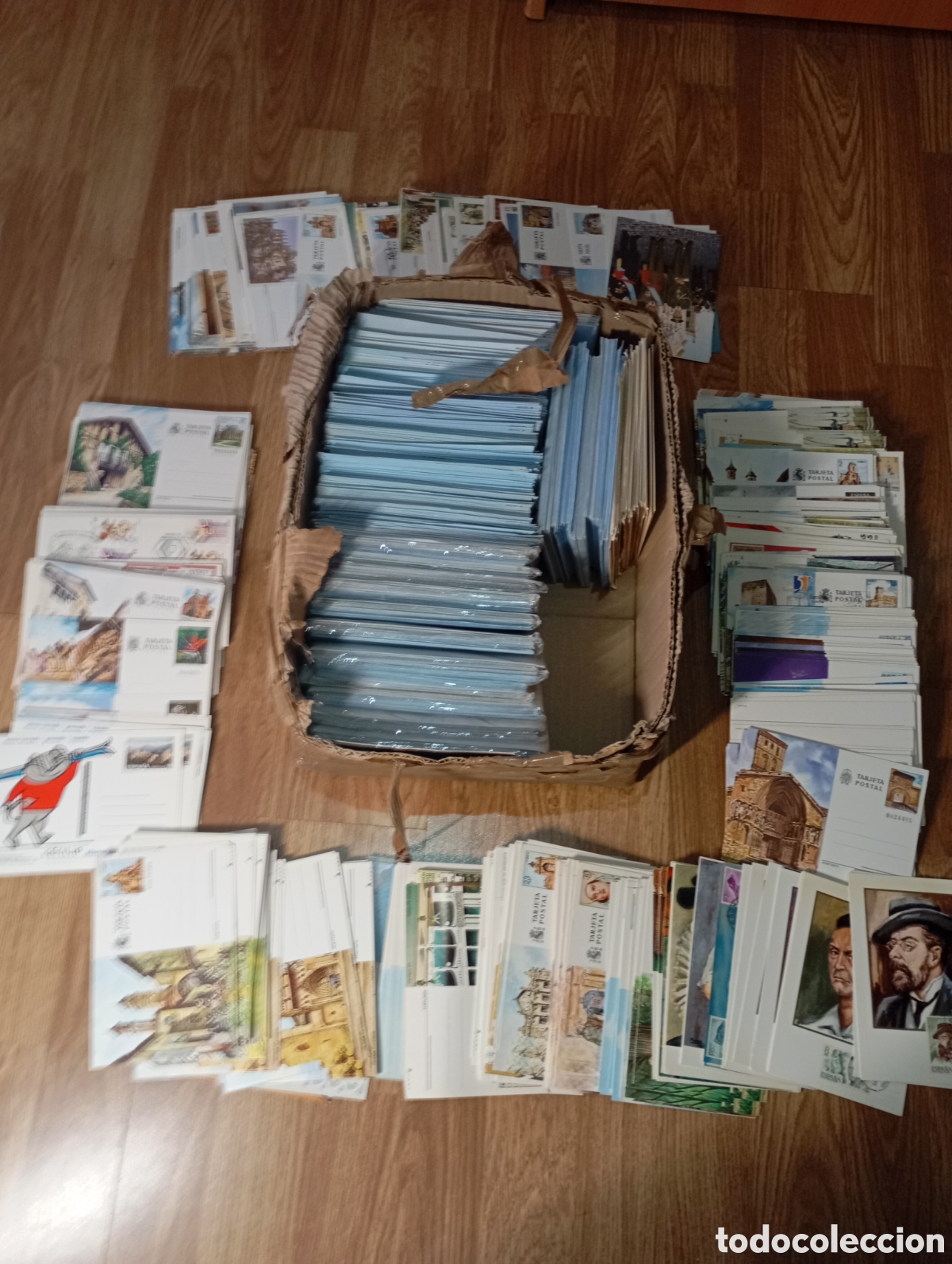 Postales: Gran lote 1500 aerogramas y tarjetas postales - Foto 1