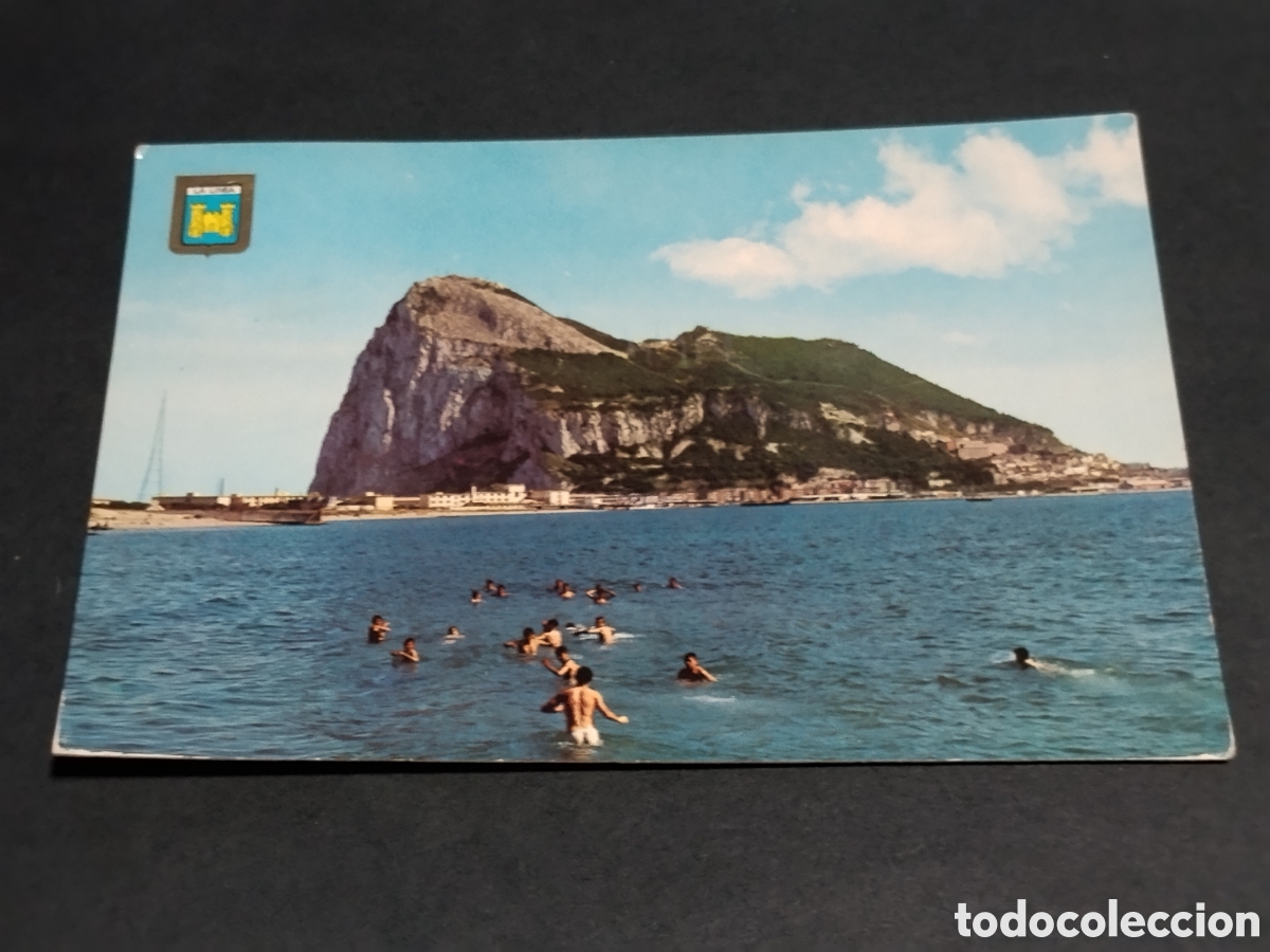 Postales: Postal La Linea , Playa u Pe&ntilde;onde Gibraltar - Foto 1
