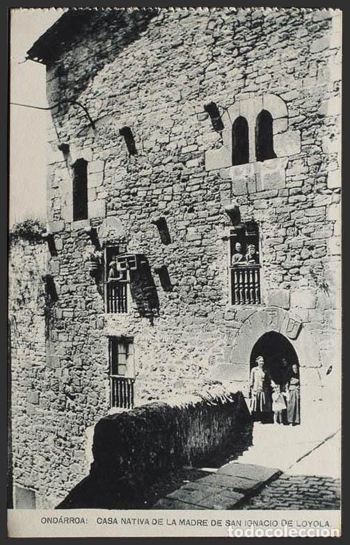 Postales: Vizcaya. ONDARROA. Casa nativa de la madre de San Ignacio de Loyola.