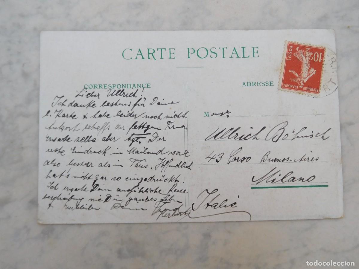 Postales: Postal antigua le soldat de chocolat - Foto 2