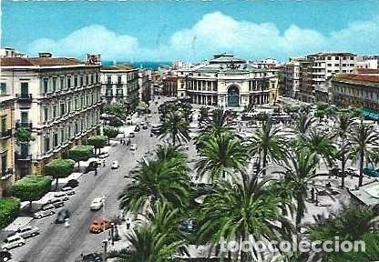 Postales: talia y Palermo, Politeama Garibaldi, Piazza Castelnuovo, Marina Grande di Capri en Zurich 1964 (133