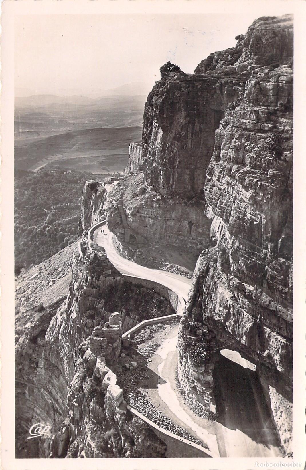 Postales: Postal de la Ruta de la Corniche du Rhumel en Constantina, Argelia