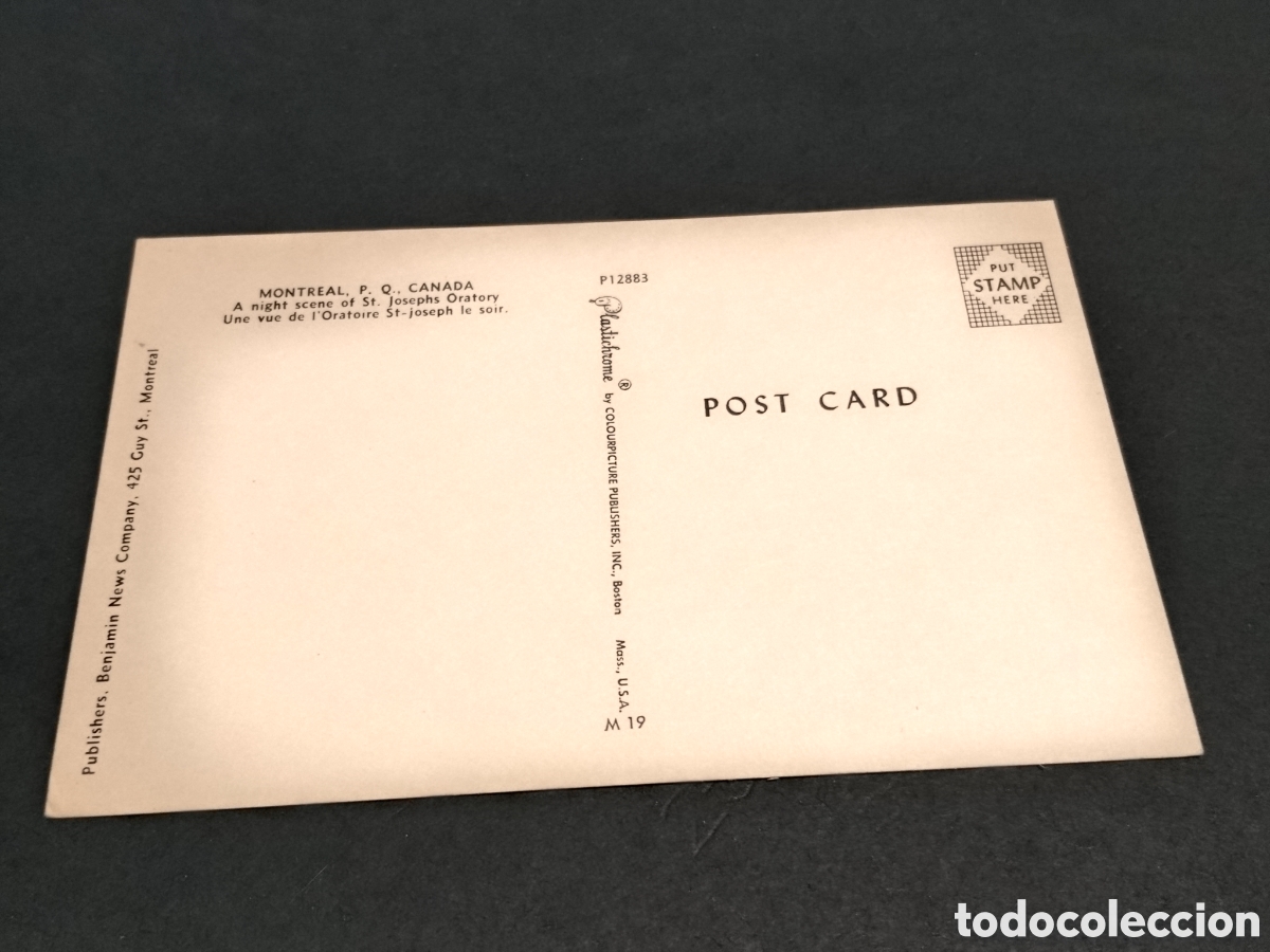 Postales: Postal Montereal P.Q.Canada - Foto 2