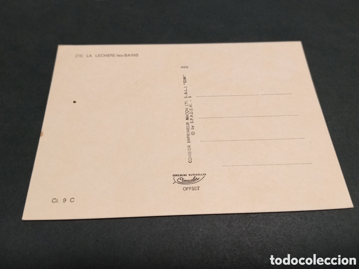 Postales: Postal La L&eacute;ch&egrave;re - les -bains - Foto 2