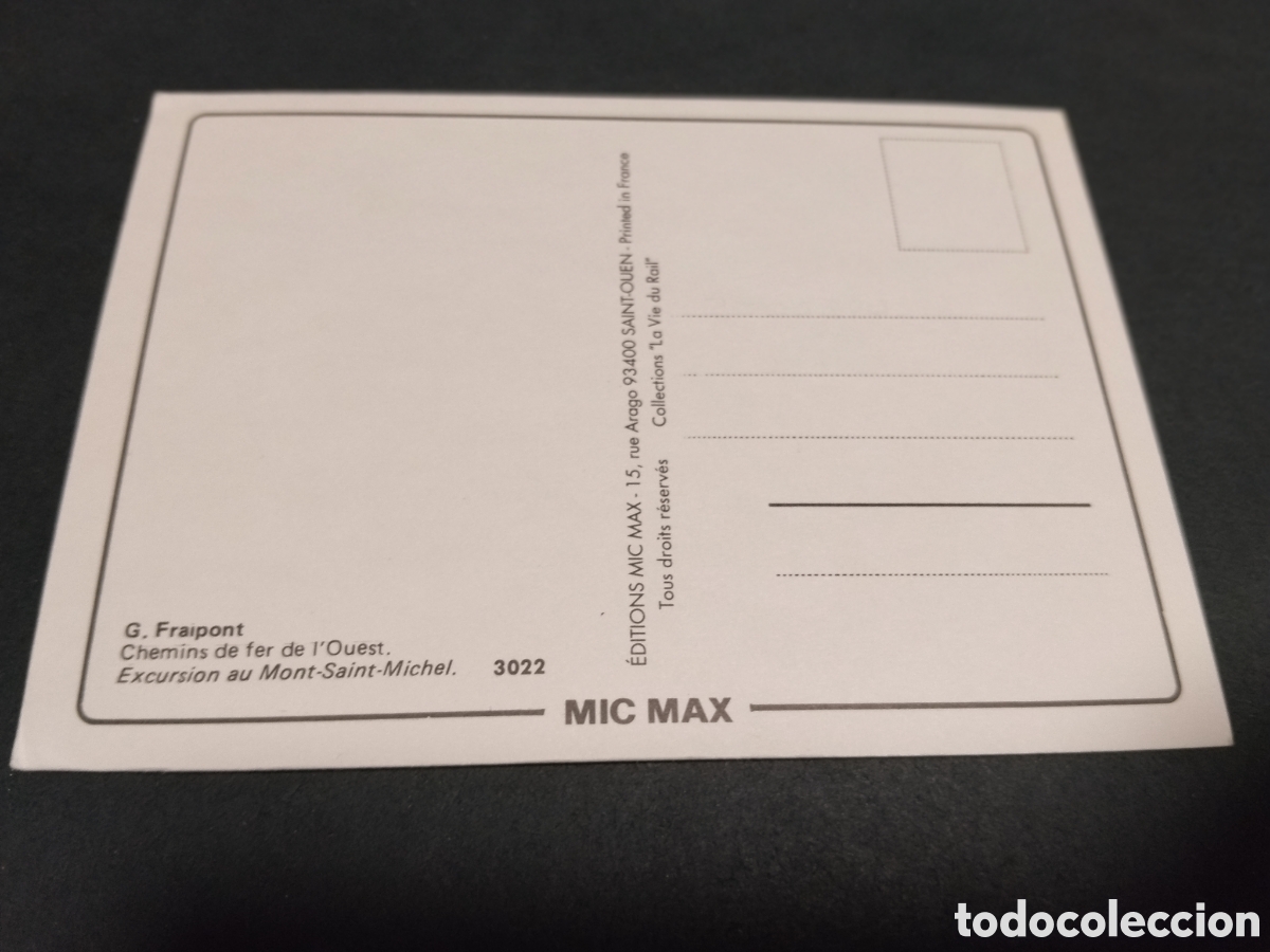 Postales: Postal Excursi&oacute;n au Mont SMichel - Foto 2