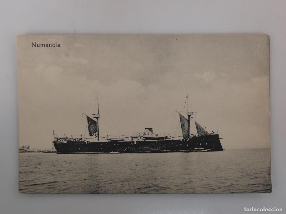 Cartes Postales: ANTIGUA TARJETA POSTAL &ndash; BARCO NUMANCIA