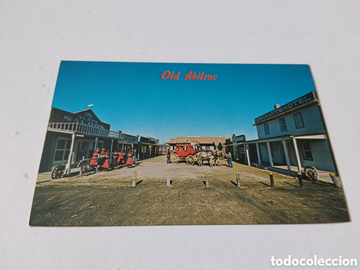 Postales: Postal Old Abilene Town , Color by Don Richards