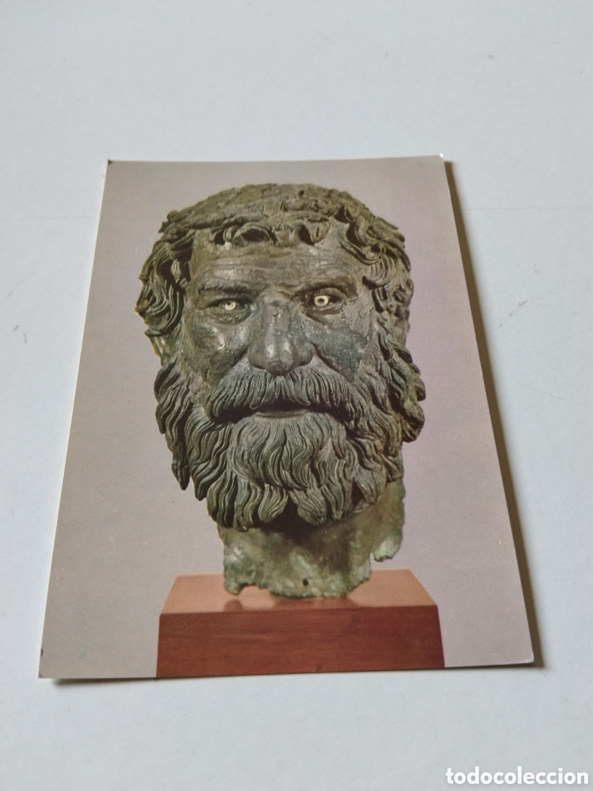 Cartes Postales: Postal Athens - Nat . archaeol Museum - Head of a Philisopher