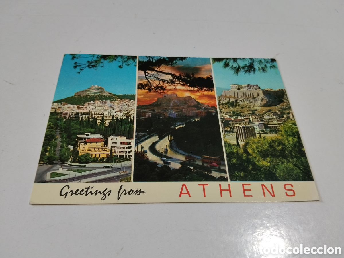 Postales: Postal Athens Greetigns Fron - Foto 1