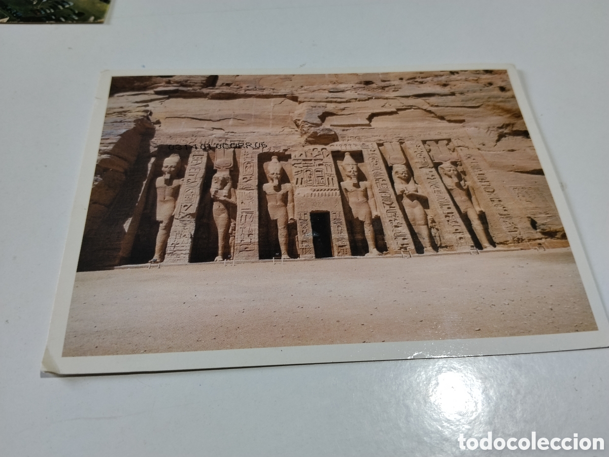 Postales: Postal Egypt Nefertiti Temple - Foto 1