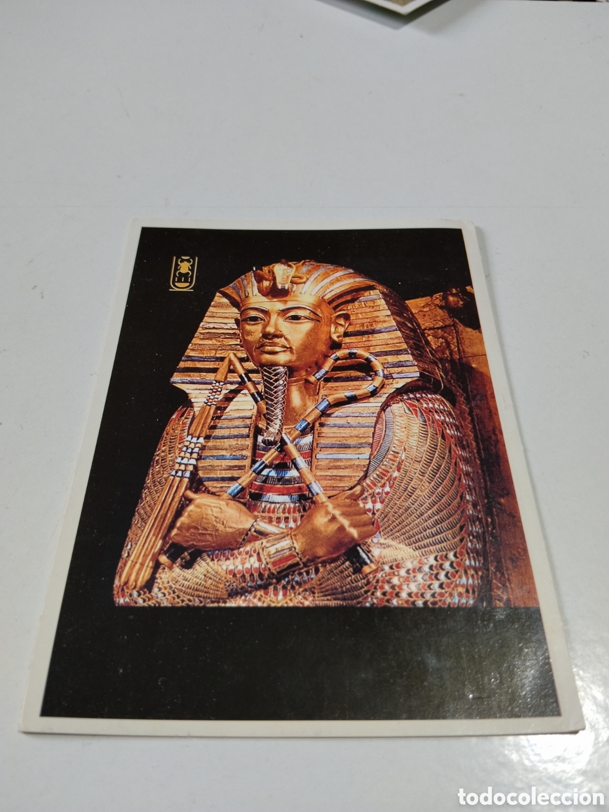 Postales: Postal Egypt Golden Coffin of Tutankhamun