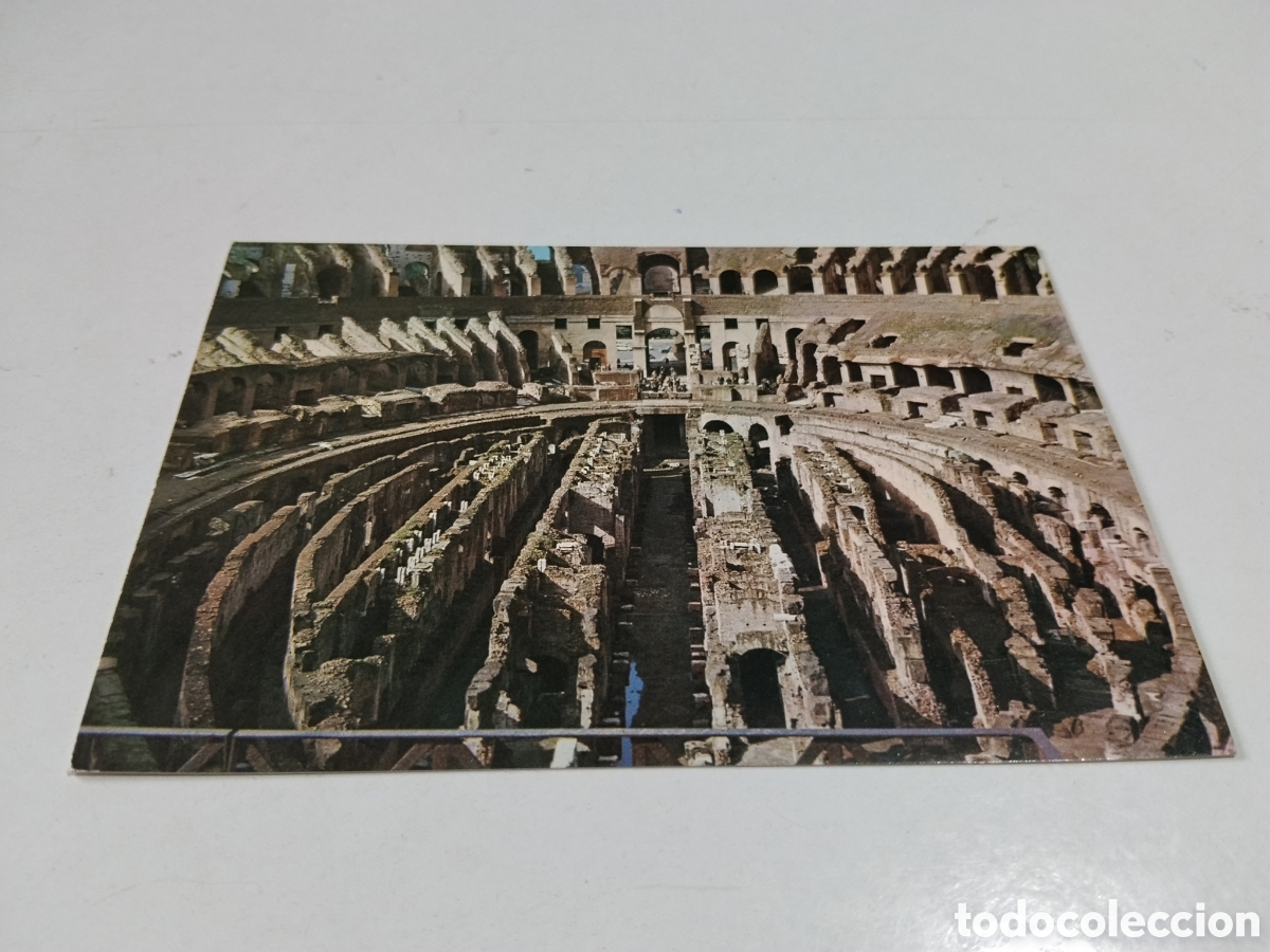 Postales: Postal Roma Interno del Colesseo - Foto 1