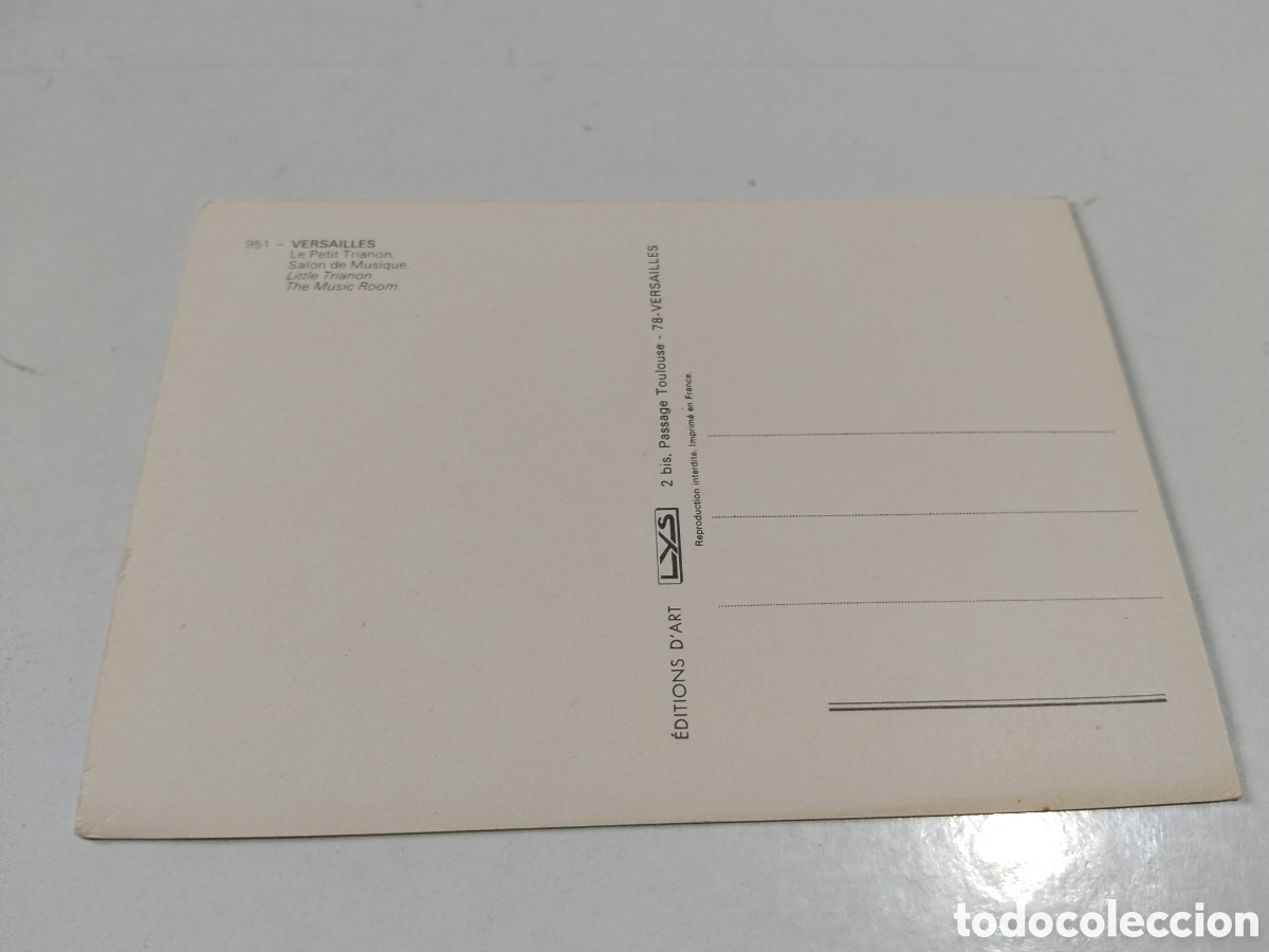 Postales: Postal Versalles Le Petiti Trianon - Foto 2