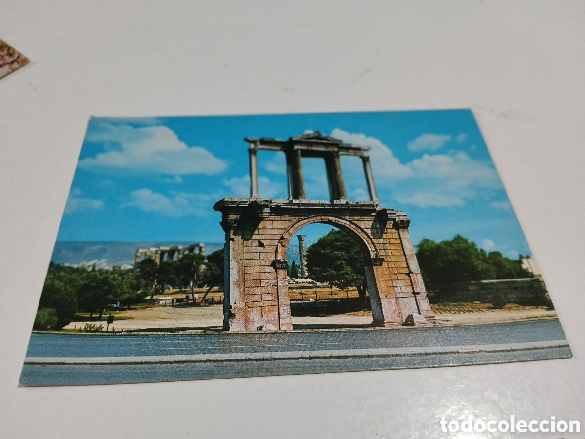 Postales: Postal Grece Athens La Porte D  Adrien - Foto 1