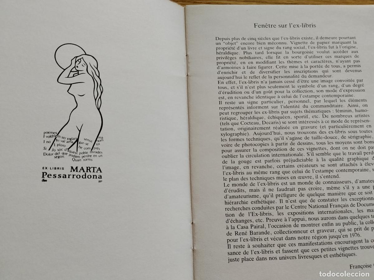 Postales: TERESA COSTA. MOSTRA EX.LIBRIS. 1992 - Foto 2