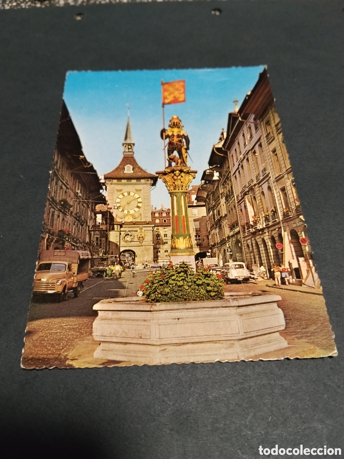Postales: Postal Z&auml;hringerbrunen und Zeitglockenrurm