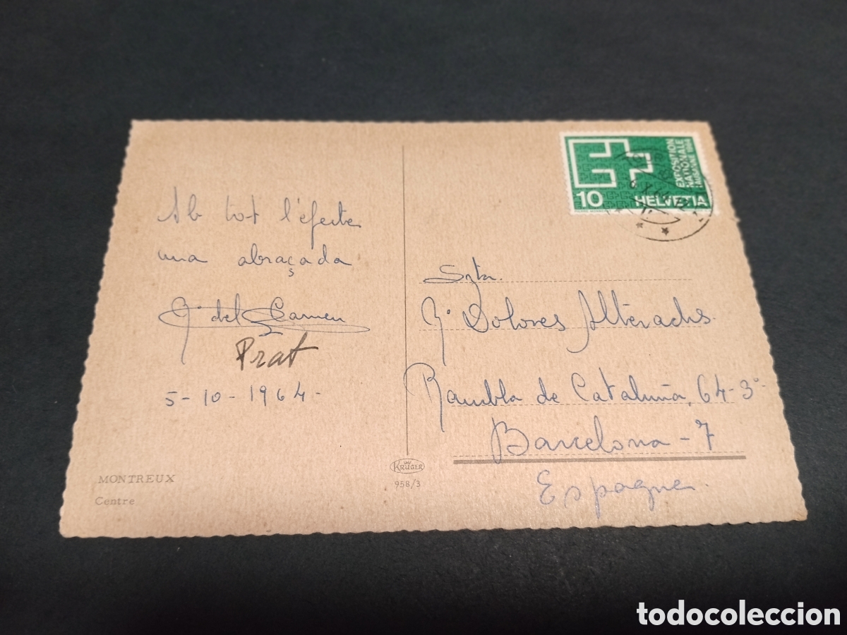 Postales: Postal Montreux Centre ... - Foto 2