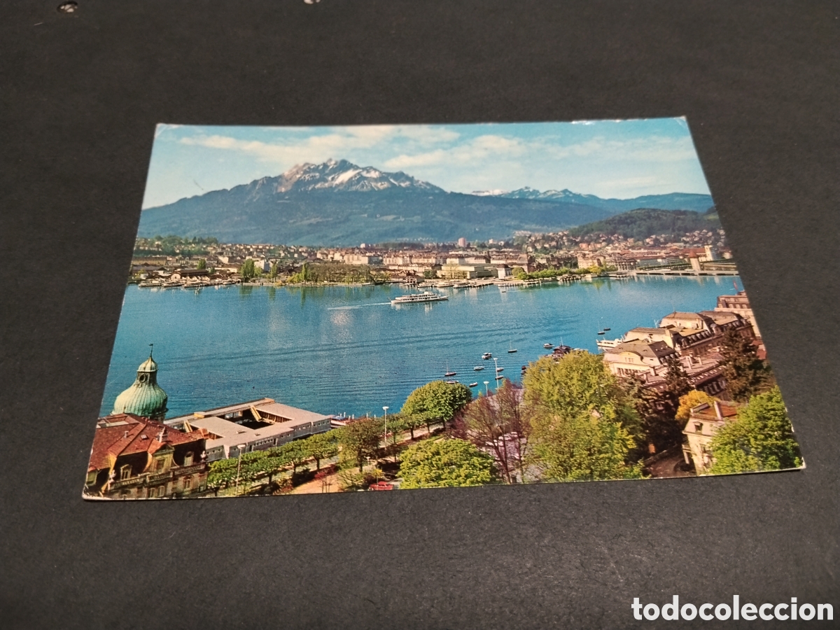 Postales: Postal Luzern mit Pilatus - Foto 1