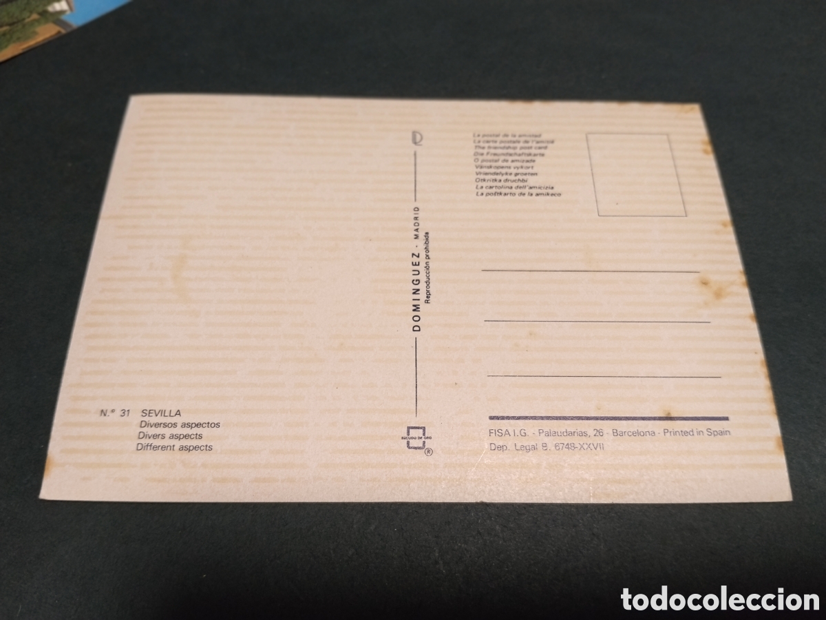Postales: Postal Sevilla Diversos Aspectos....... - Foto 2