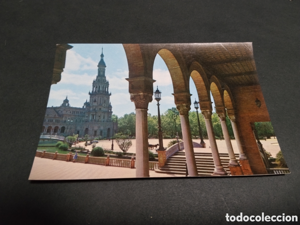 Postales: Postal Sevilla Plaza de Espa&ntilde;a - Foto 1