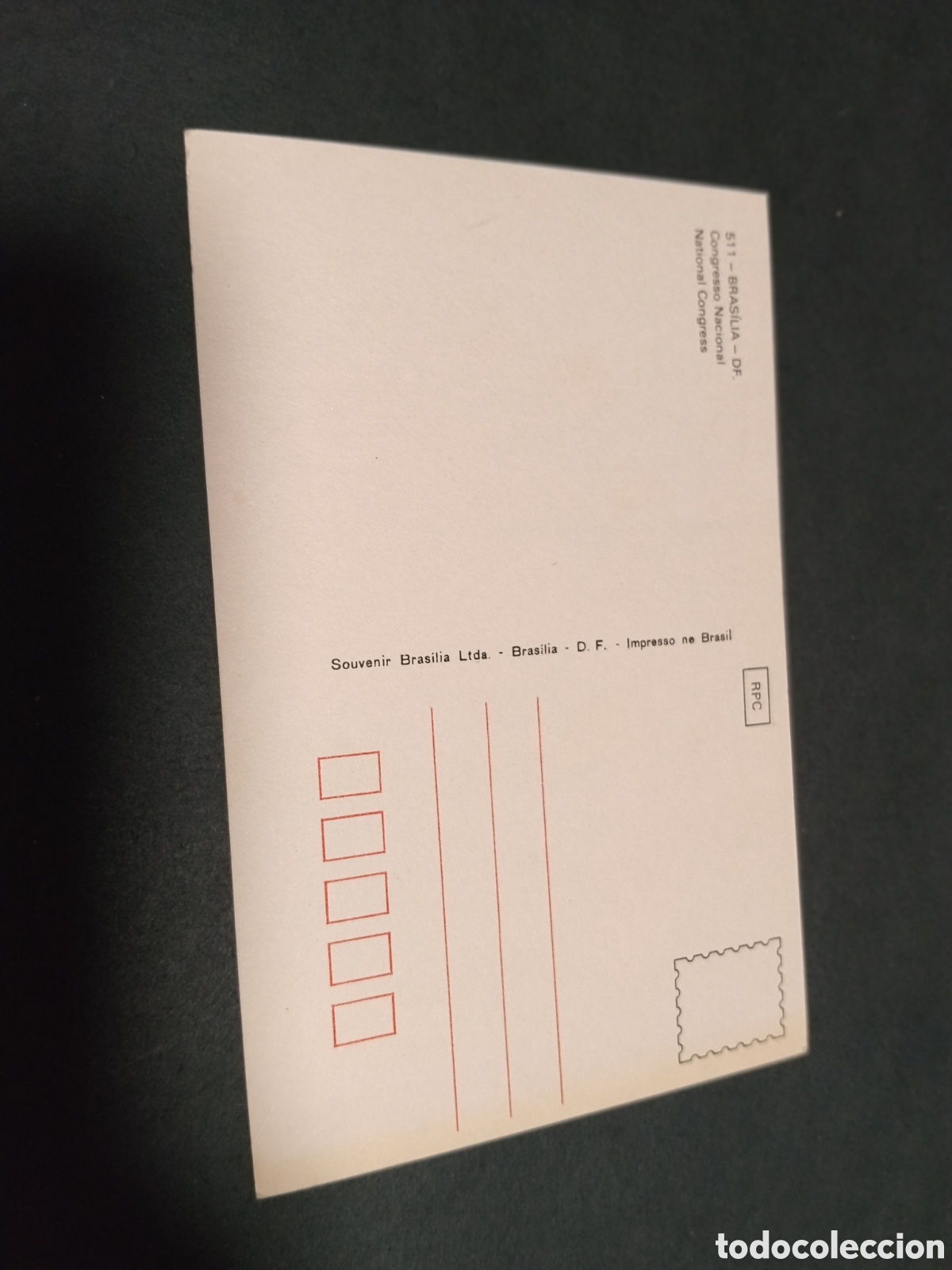 Postales: Postal Bras&iacute;lia Congresso Nacional - Foto 2