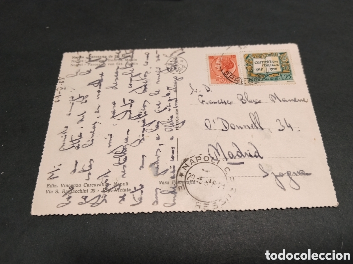Postales: Postal Naples - Panorama de St. Martin - Foto 2