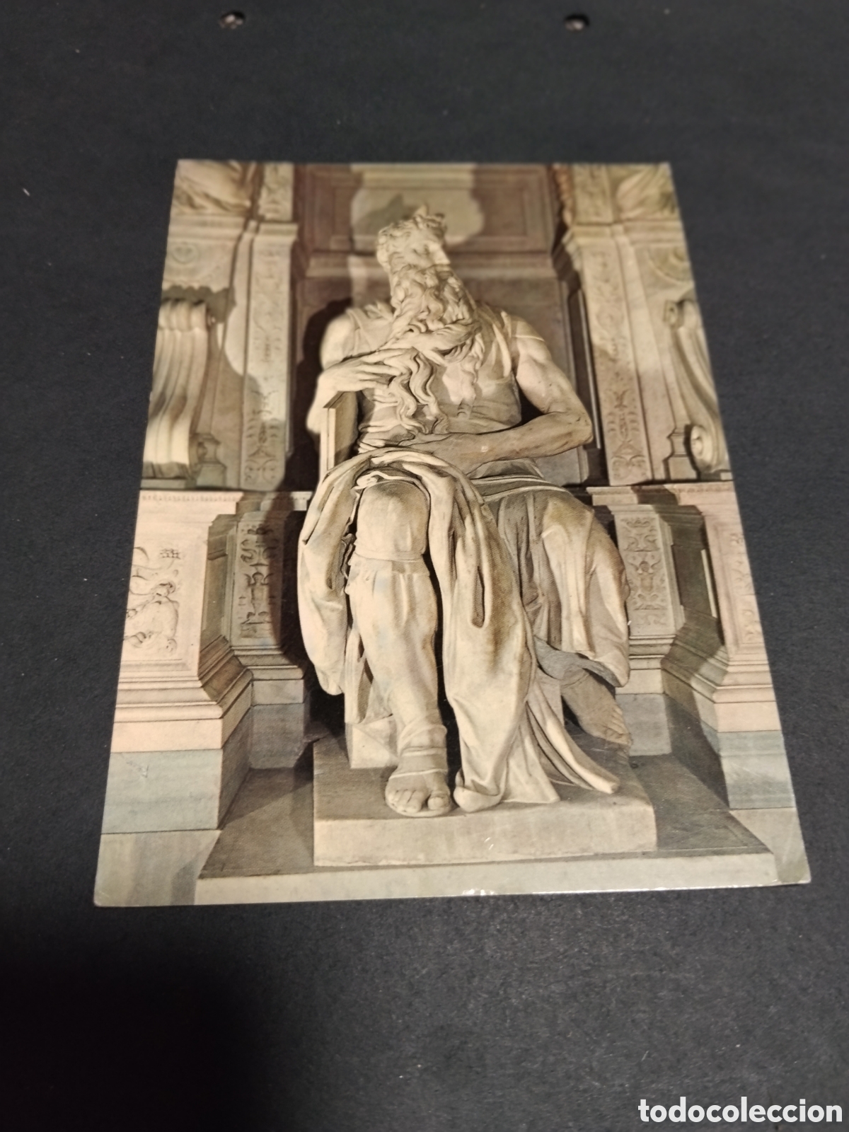 Postales: Postal Roma S. pietro in Vincoli Mos&eacute; di Machelangelo