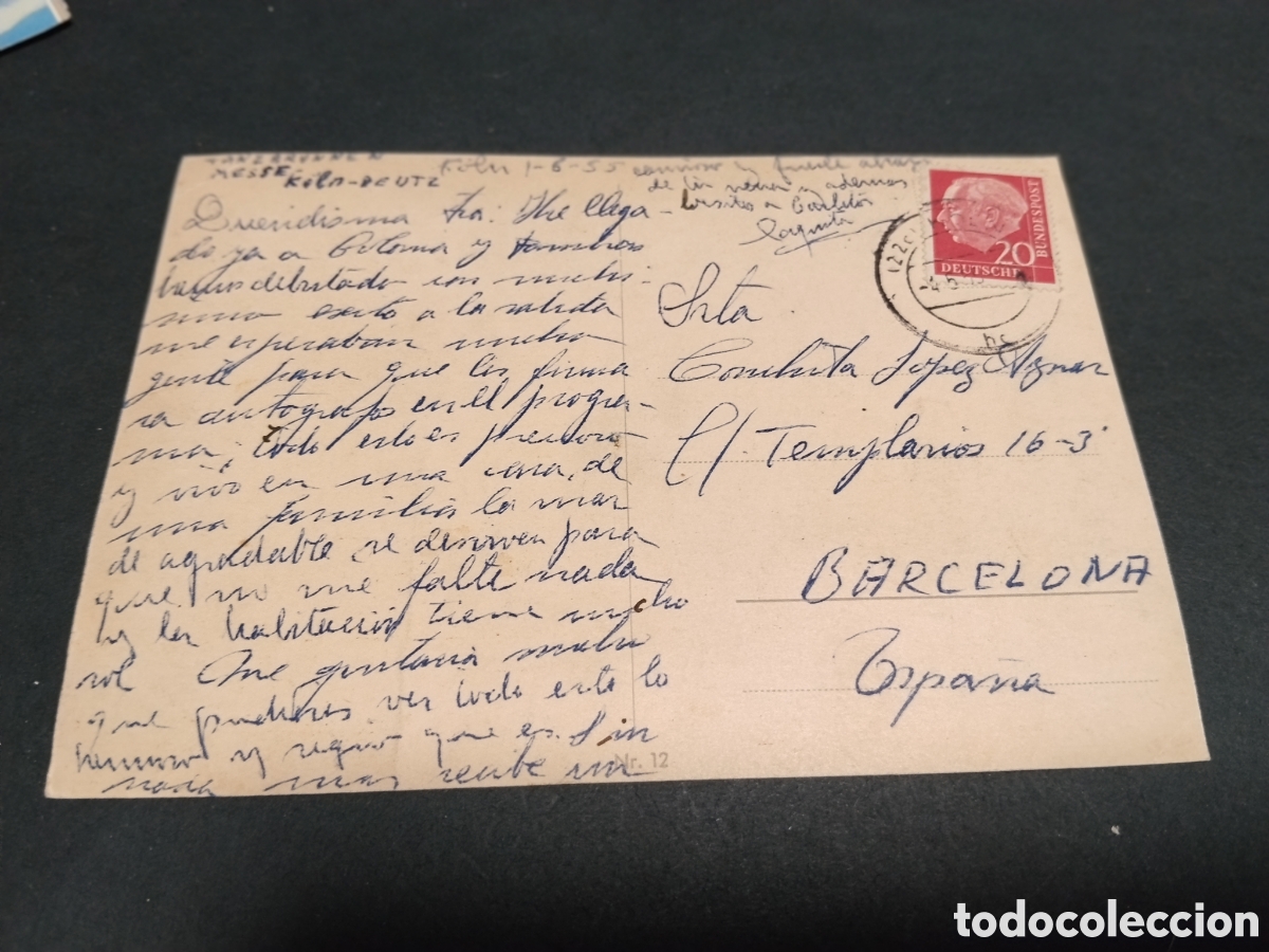 Postales: Postal K&ouml;ln a.Rh. - Blick auf den Dom - Foto 2