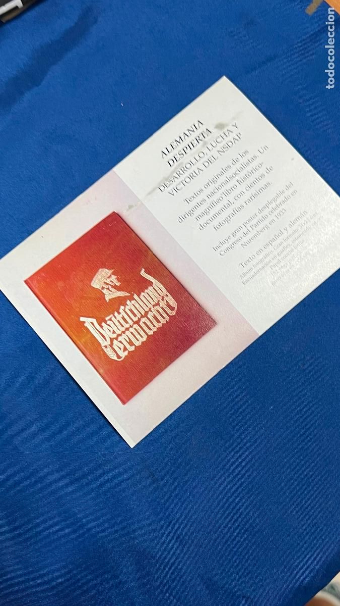 Postais: TARJETA POSTAL PEDIDO LIBRO ALEMANIA DESPIERTA