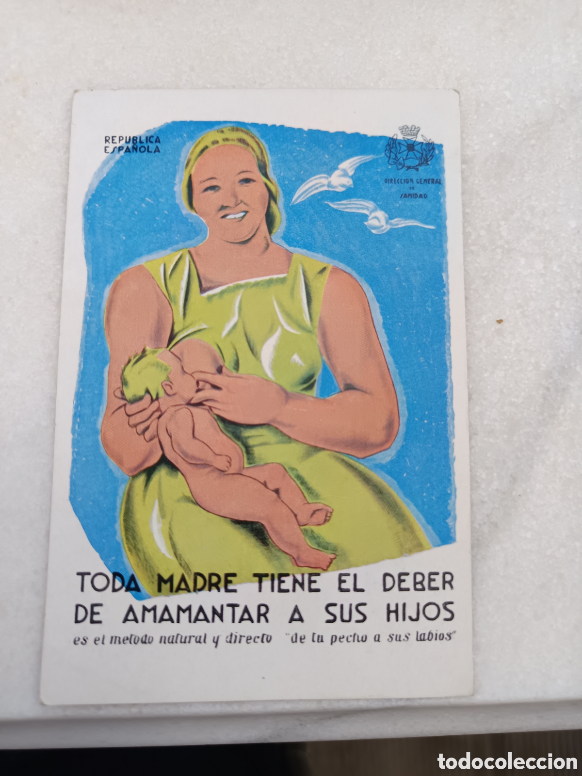 Postales: Antigua postal de la Republica espa&ntilde;ola - Foto 1