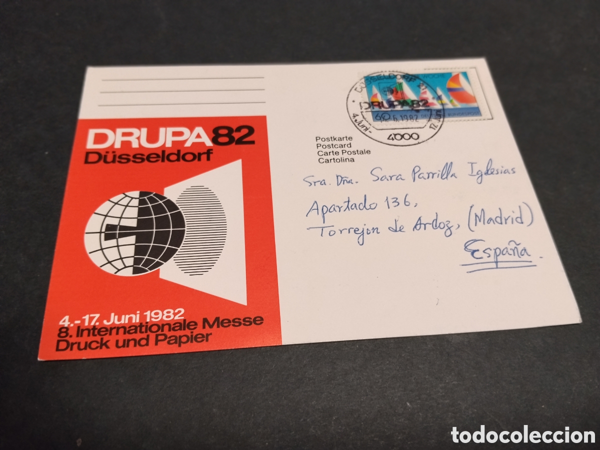 Postales: Postal Drupa82 D&uuml;sseldorf 1982 - Foto 1