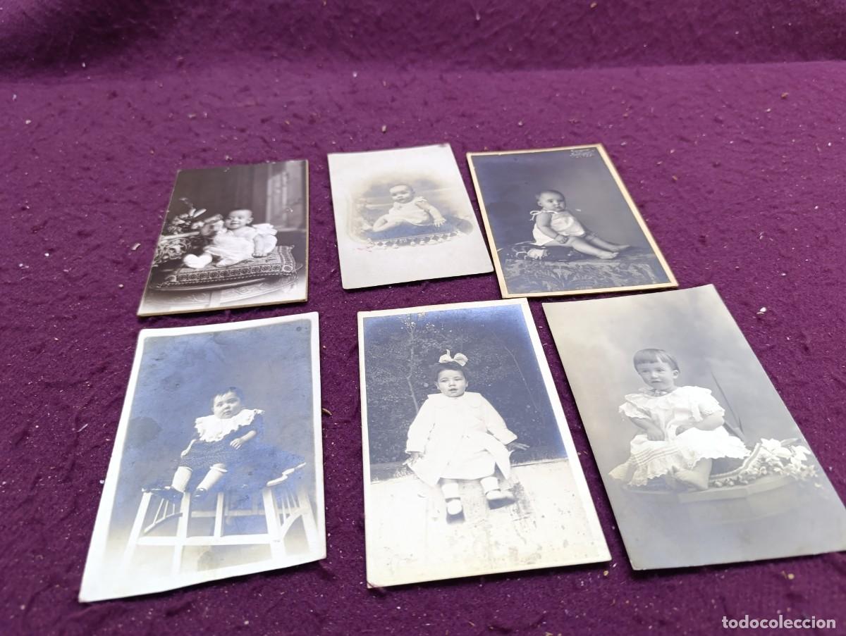Postales: LP2, Lote de antiguas postales, de ni&ntilde;os