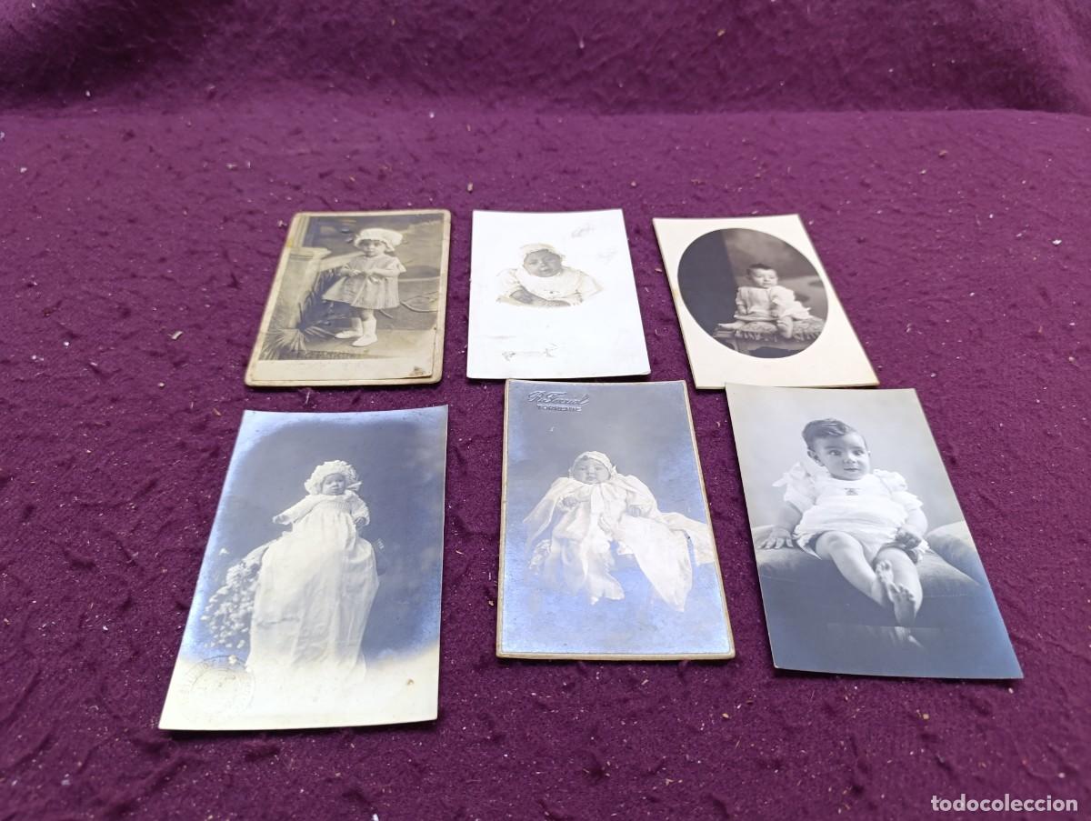 Postales: LP3, Lote de antiguas postales, de ni&ntilde;os