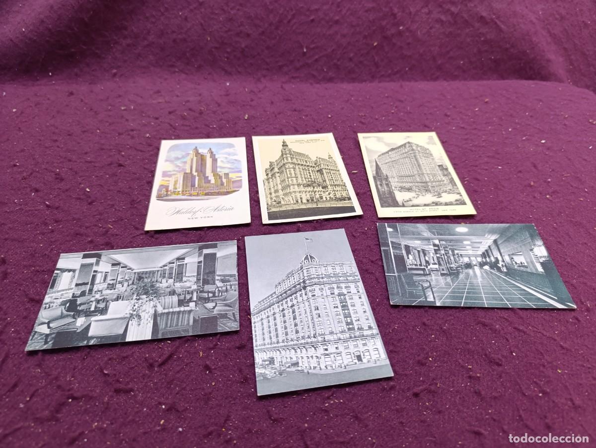 Postales: LP9, Lote de antiguas postales, de hoteles americanos